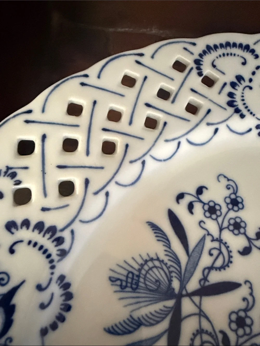 Blue Danube vintage blue